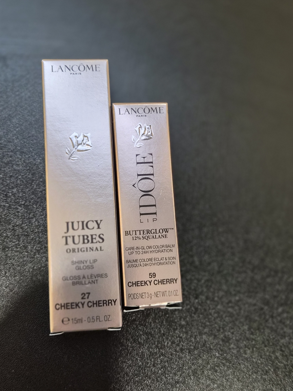 Lancôme Juicy Tubes & L'Absolu ButterGlow Set - Cheeky Cherry Pink